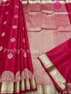 Pure Kanjeevaram Silk Saree -Red -PF14720