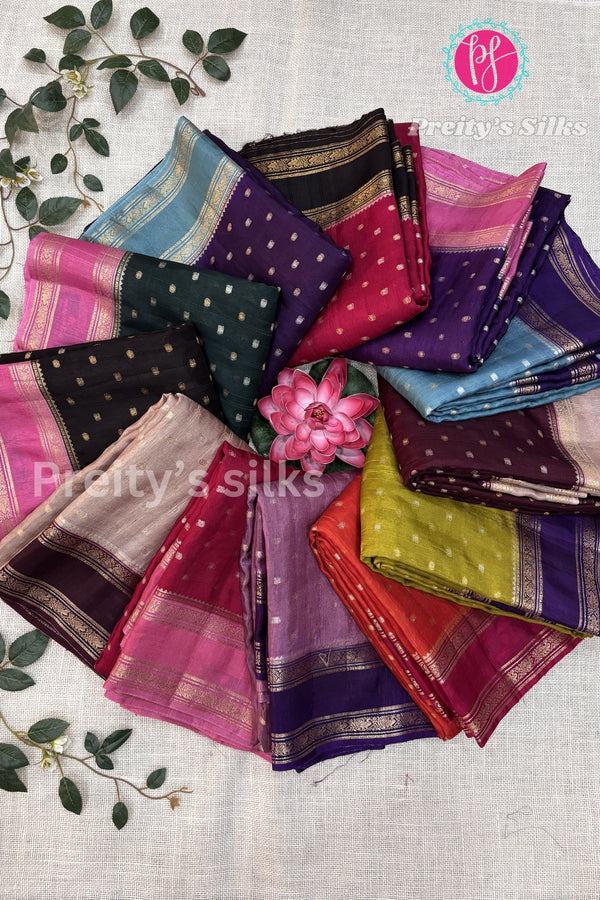 Tussar Dhupion Silk Saree-PF85264