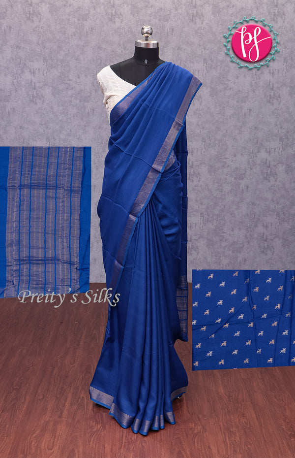 Semi Crepe Silk Saree