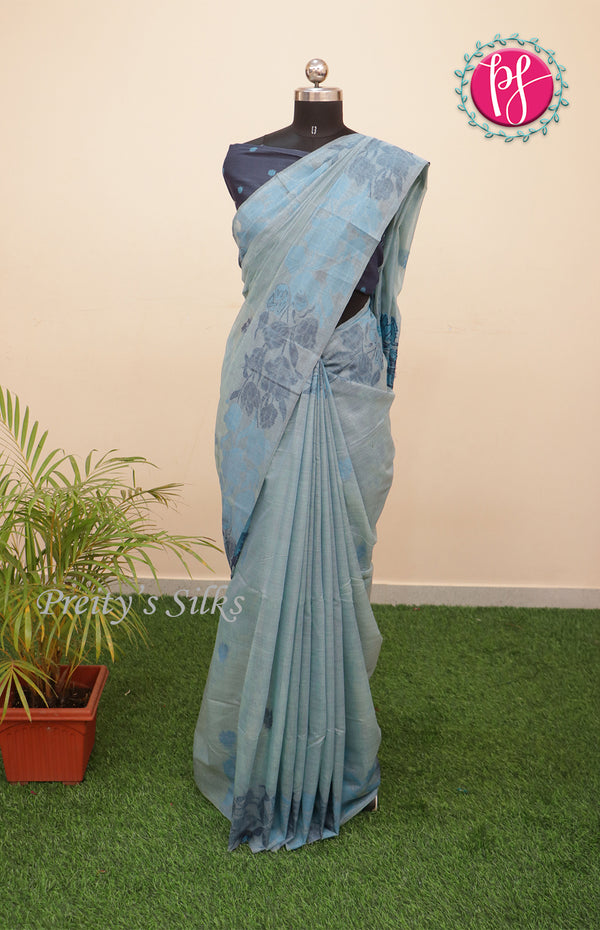 Cotton Blend Saree-PF57611