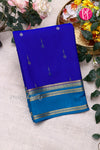 Pure Mysore Crepe Silk Saree With Bentex Border-PF80268