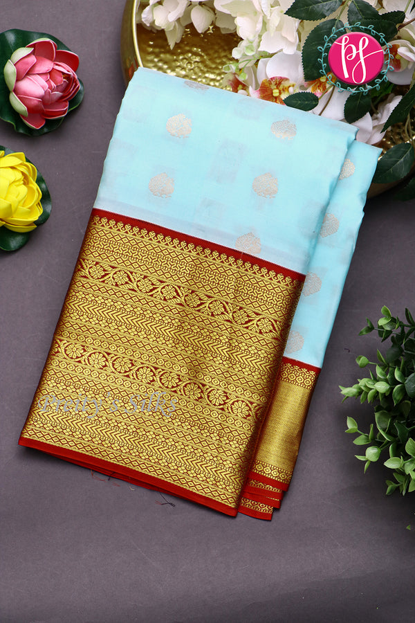 Pure Kanchipuram Silk Saree-PF75996