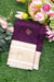 Pure Kanchipuram Silk Saree-Purple And White-PF81336