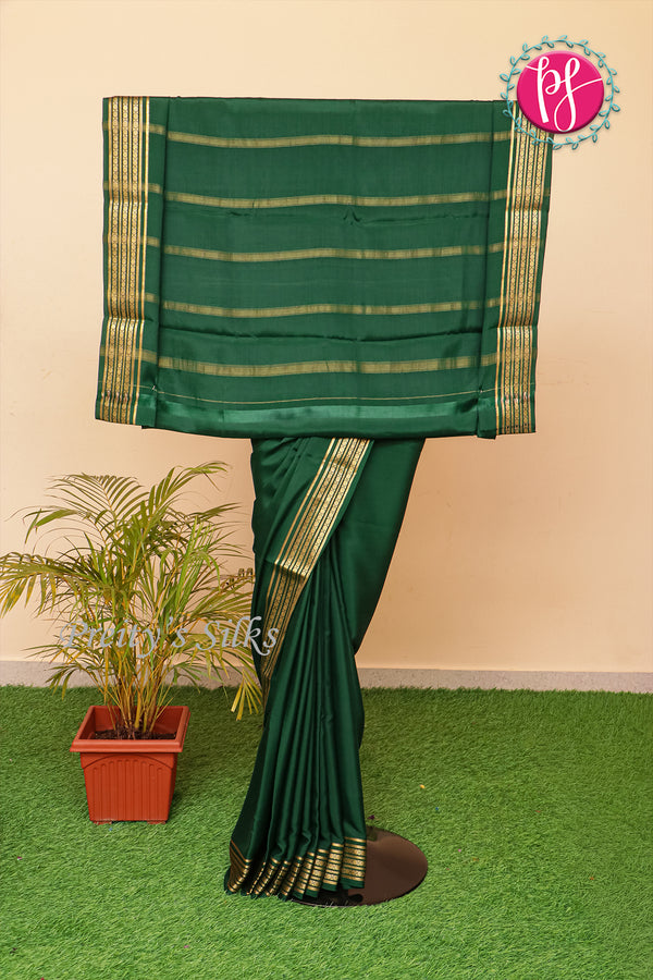 Pure Mysore Crepe Silk Saree