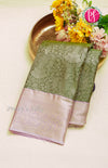 Semi Kanchipuram Silk Saree-PF60545