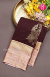 Half Pure Kanchipuram Soft Silk Saree-PF60484