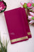 Pure Mysore Crepe Silk Saree -Magenta-PA03063