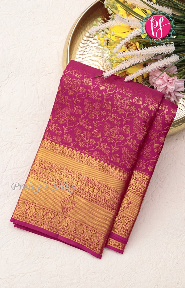 Pure Kanchipuram Silk Saree-PF55432