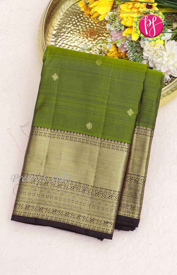 Pure Kanchipuram Silk Saree-PF62044