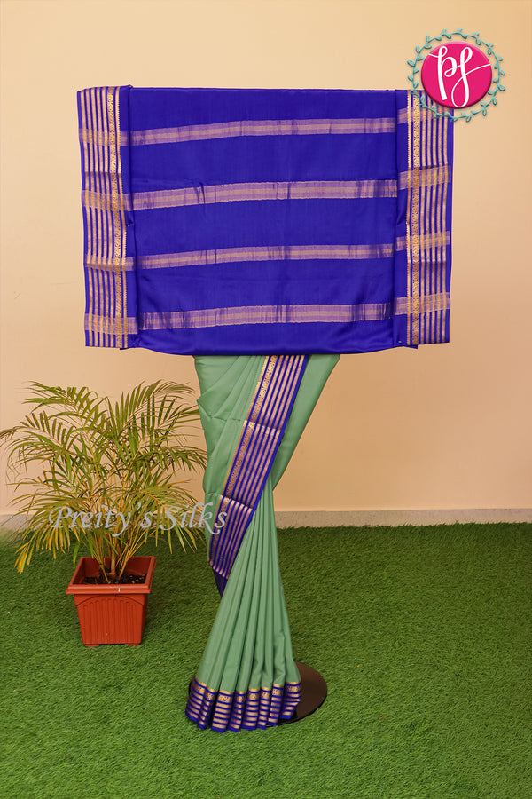 Pure Mysore Crepe Silk Saree