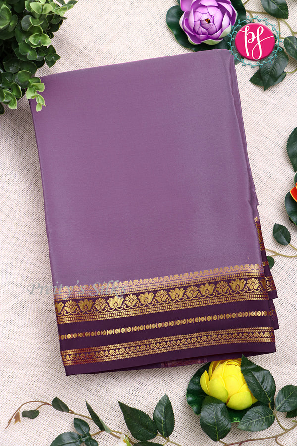 Premium Pure Mysore Crepe Silk Saree -PF80860