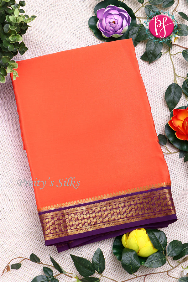 Premium Pure Mysore Crepe Silk Saree -PF80747