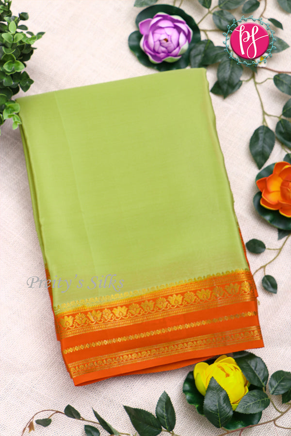 Premium Pure Mysore Crepe Silk Saree -PF80876