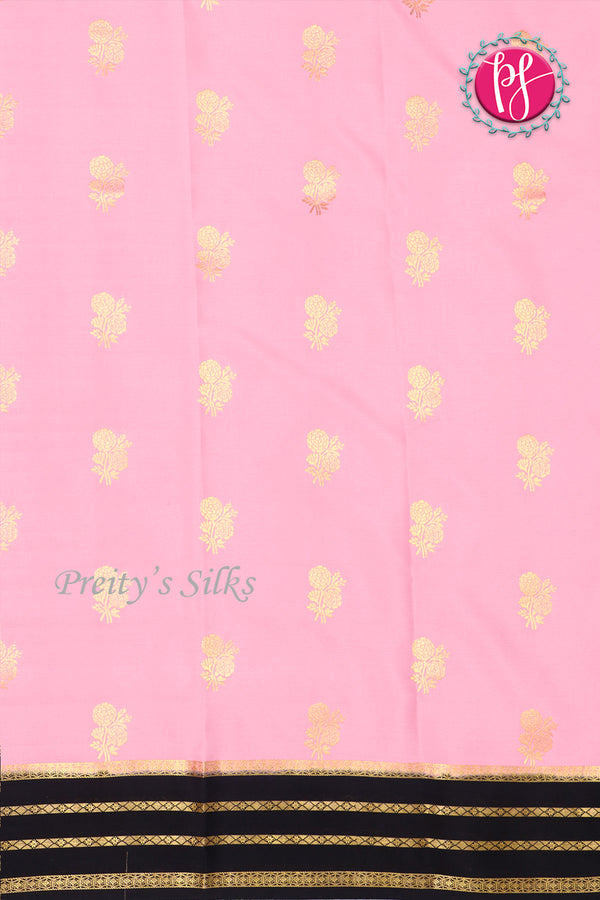 Pure Mysore Crepe Silk Saree -PF77405