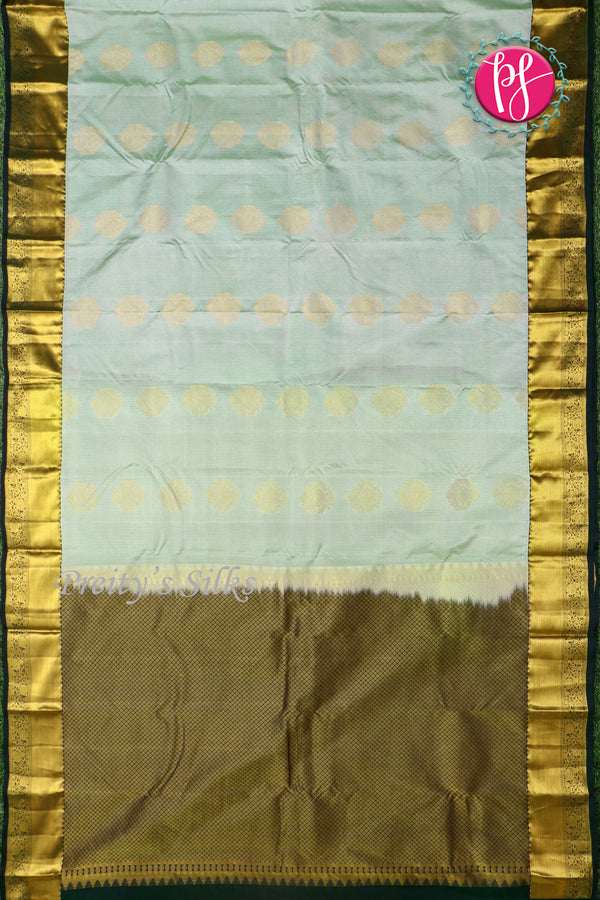 Semi Kanchipuram Silk Saree-PF77121