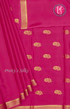 Pure Mysore Crepe Silk Saree