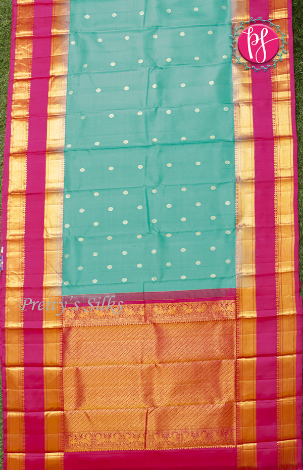 Pure kanjeevarm Silk Saree-PF43315