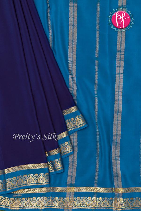 Premium Pure Mysore Crepe Silk Saree -PF80913