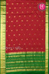 Pure Mysore Crepe Silk Saree-PF77385