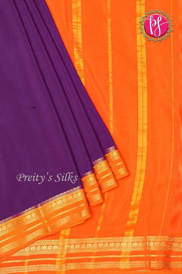 Premium Pure Mysore Crepe Silk Saree -PF80850