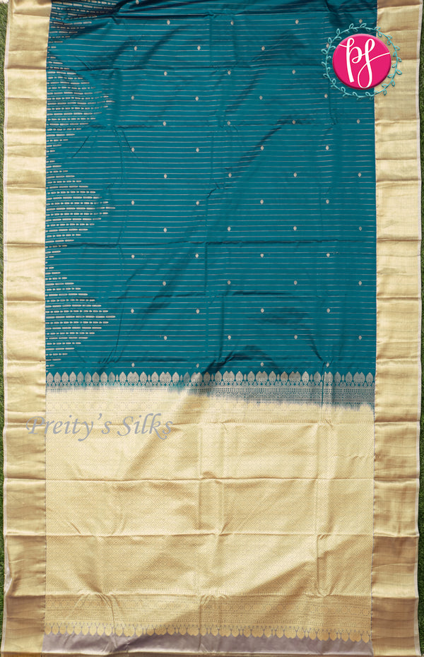 Semi Kanchipuram Silk Saree-PF60480