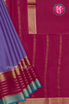 Pure Mysore Crepe Silk Saree with 3D Border
