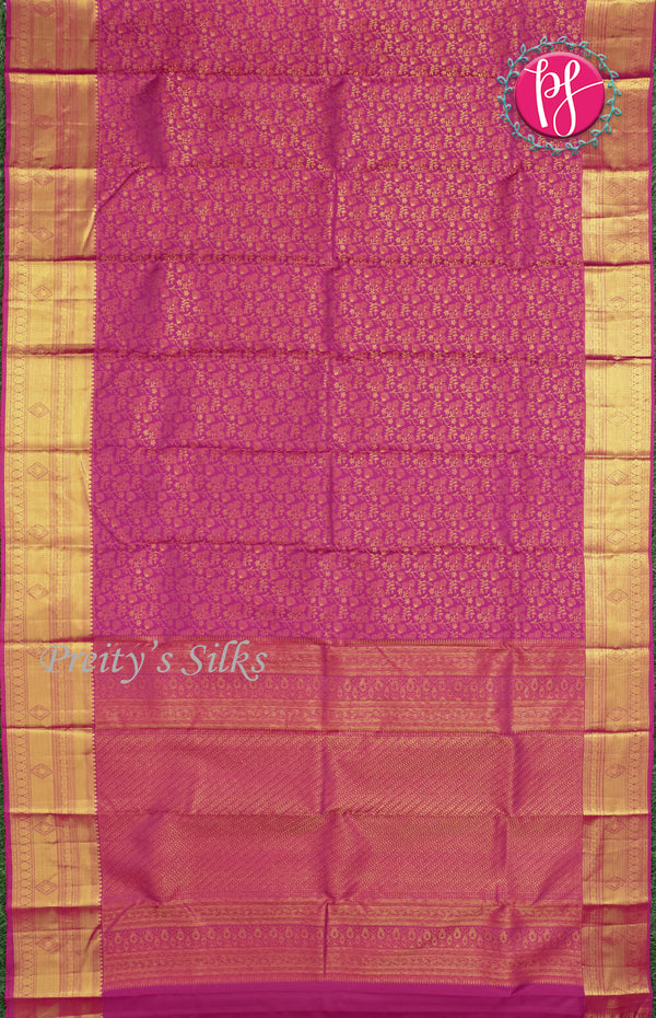 Pure Kanchipuram Silk Saree-PF55432