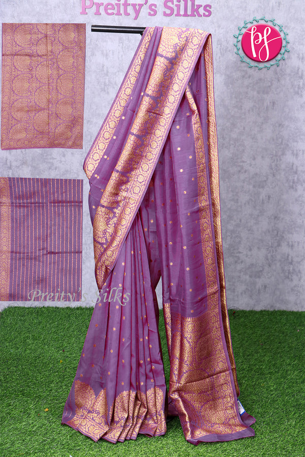 Dhupion Tussar Silk Saree-PF76154