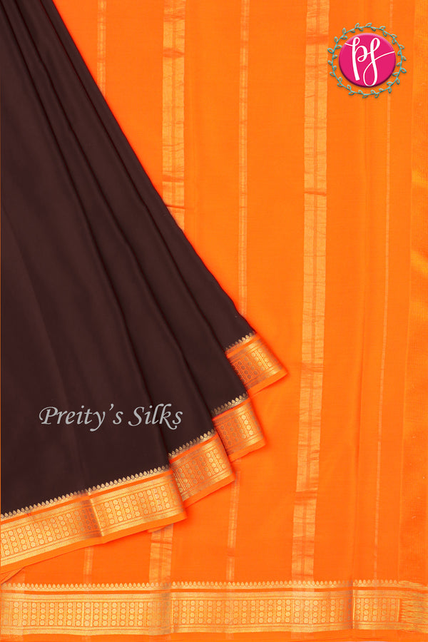 Premium Pure Mysore Crepe Silk Saree -PF80755