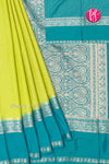 Semi Mysore Crepe Silk Saree-PF73245