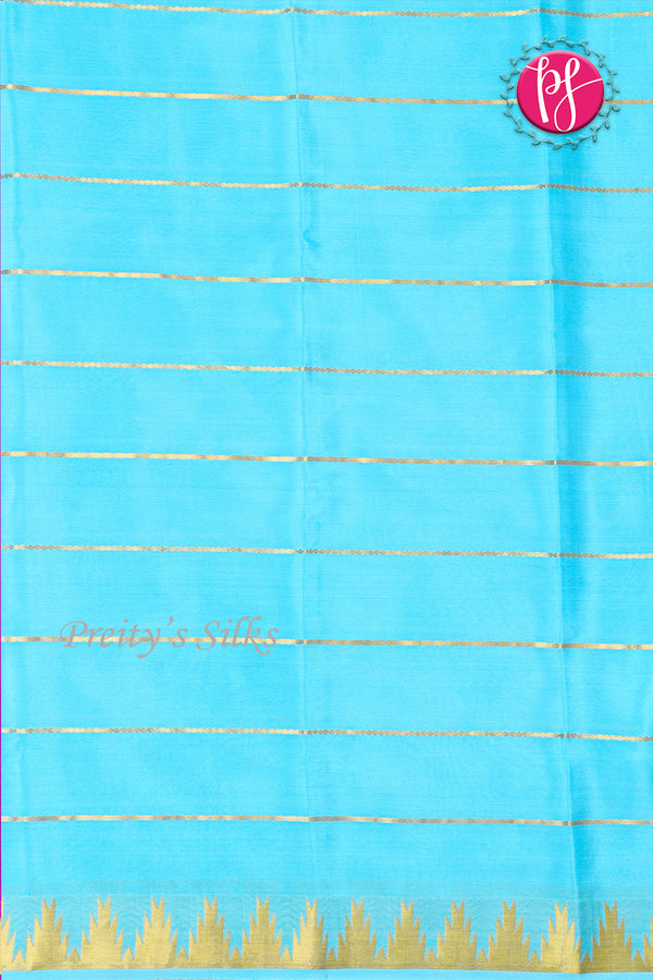 Pure Mysore Crepe Silk Saree -PF77454