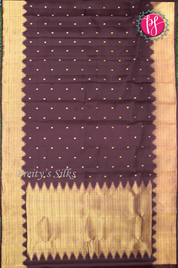 Pure Kanchipuram Silk Saree-PF72343