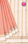 Pure Mysore Crepe Silk Saree With Bentex Border-PF80266