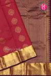 Semi Kanchipuram Silk Saree-PF77110