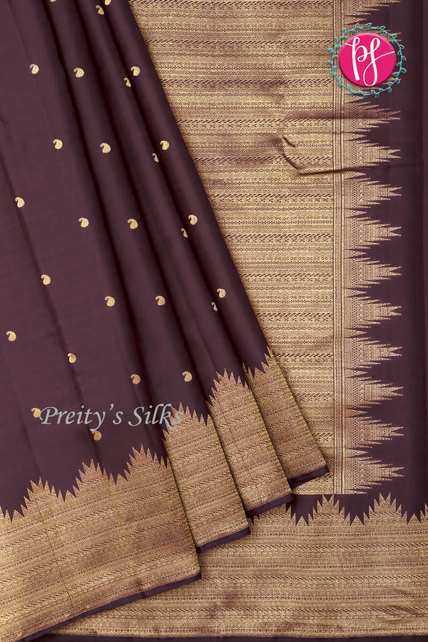 Pure Kanchipuram Silk Saree-PF72343
