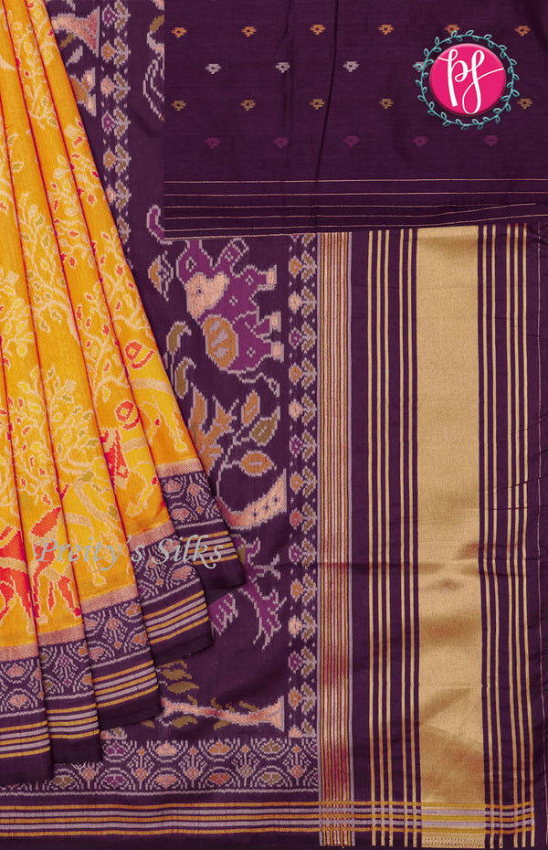 Semi Patola Soft Silk Saree