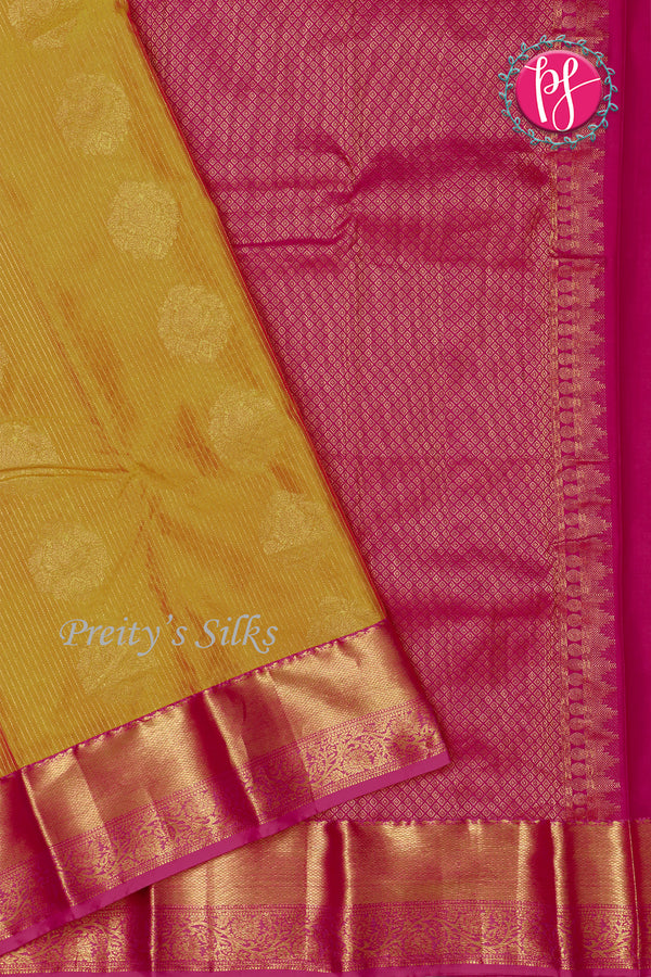 Semi Kanchipuram Silk Saree -PF55936