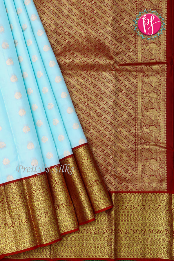 Pure Kanchipuram Silk Saree-PF75996