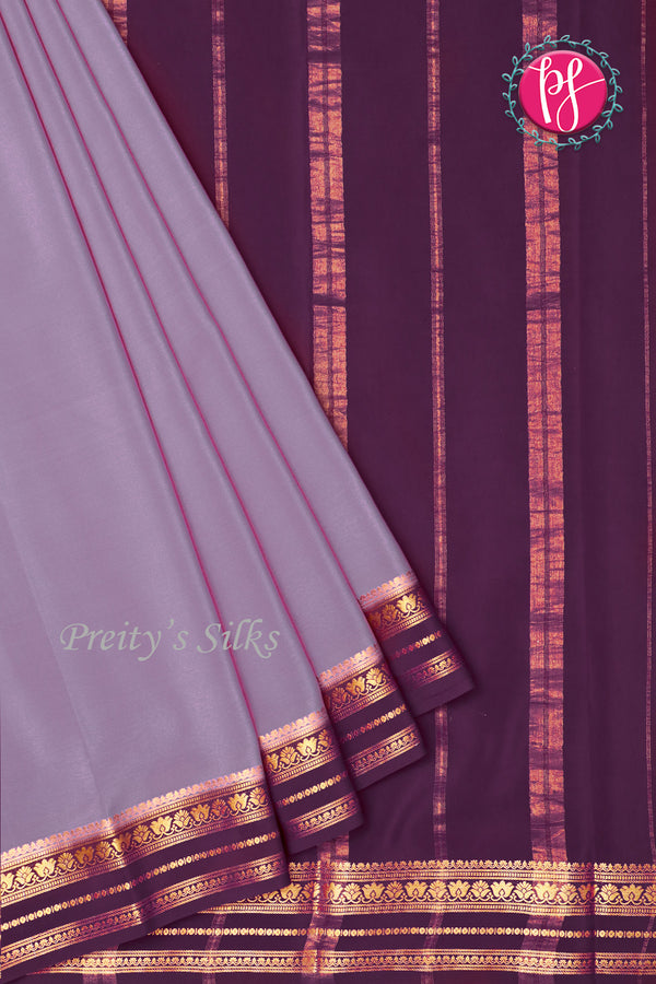 Premium Pure Mysore Crepe Silk Saree -PF80860