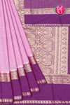 Semi Mysore Crepe Silk Saree-PF73245