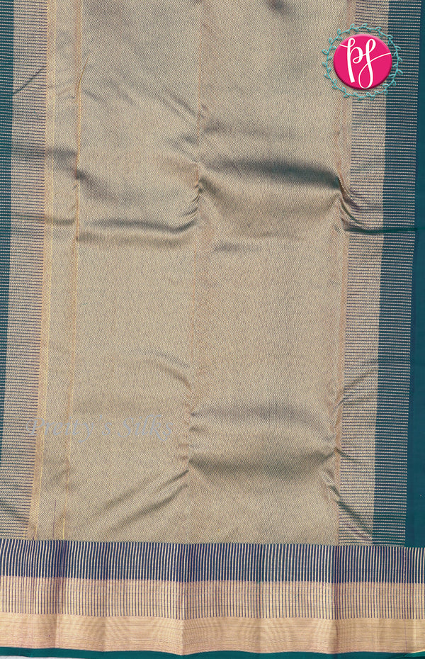 Half Pure Kanchipuram Silk Saree-PF68659