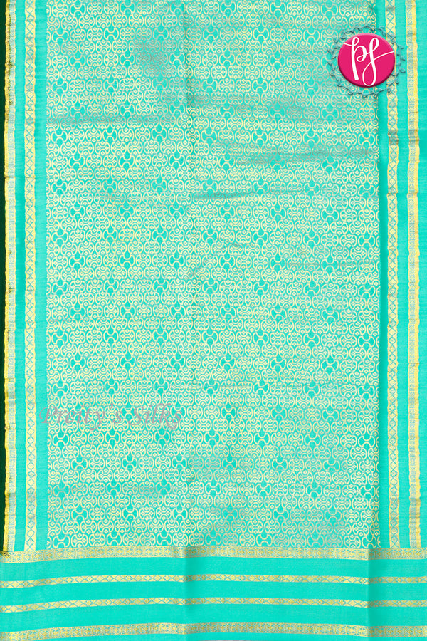 Pure Mysore Crepe Silk Saree -PF77406