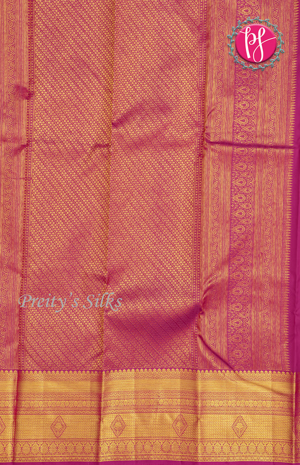 Pure Kanchipuram Silk Saree-PF55432