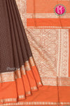 Semi Mysore Crepe Silk Saree-PF73245