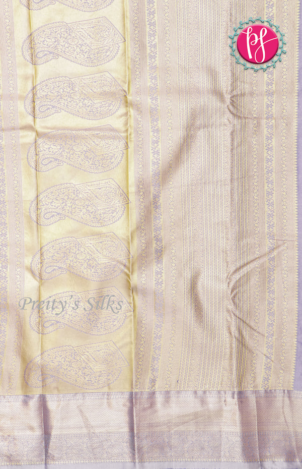 Semi Kanchipuram Silk Saree-PF60478