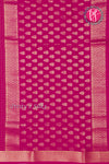 Pure Mysore Crepe Silk Saree -Pink -PF79457