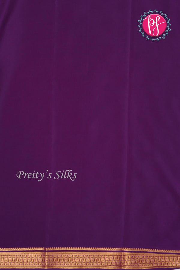 Premium Pure Mysore Crepe Silk Saree -PF80747