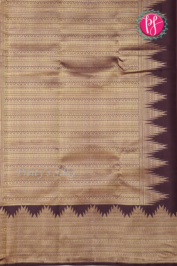 Pure Kanchipuram Silk Saree-PF72343