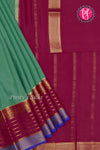Pure Mysore Crepe Silk Saree with 3D Border