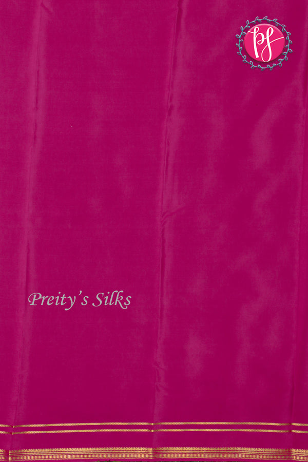 Premium Pure Mysore Crepe Silk Saree -PF80774